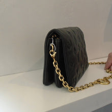Load image into Gallery viewer, Louis Vuitton Vintage Black Calfskin Small Coussin

