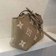 Load image into Gallery viewer, Louis Vuitton Vintage Beige Empreinte Leather Petit Palais
