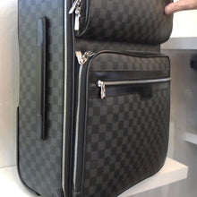 Load image into Gallery viewer, Louis Vuitton Vintage Black Graphite Travel Luggage #45
