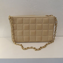 Load image into Gallery viewer, Louis Vuitton Vintage Beige Quilted Troca Damier

