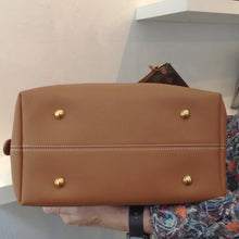Load image into Gallery viewer, Louis Vuitton Vintage Cognac Padlock Low Key Hobo MM
