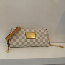 Load image into Gallery viewer, Louis Vuitton Vintage Damier Azur Eva Pochette
