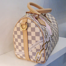 Load image into Gallery viewer, Louis Vuitton Vintage Damier Azur Nautical Speedy 25
