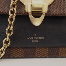 Load image into Gallery viewer, Louis Vuitton Vintage Damier Ebene Vavin Chain Wallet
