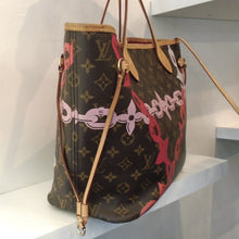 Load image into Gallery viewer, Louis Vuitton Vintage Limited Edition Bay Print Monogram Neverfull MM
