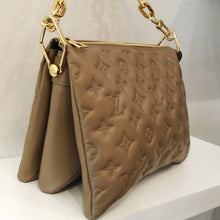 Load image into Gallery viewer, Louis Vuitton Vintage Lambskin Taupe Coussin PM
