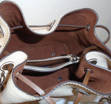 Load image into Gallery viewer, Louis Vuitton Vintage Muria Bucket Bag Mahina Leather
