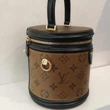 Load image into Gallery viewer, Louis Vuitton Vintage Reverse Monogram Cannes PM With Leather Trim

