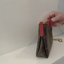 Load image into Gallery viewer, Louis Vuitton Vintage Monogram/Leather Pallas Clutch
