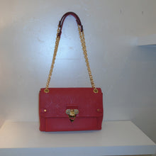 Load image into Gallery viewer, Louis Vuitton Vintage Red Empreinte Leather Vavin PM
