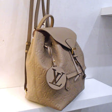 Load image into Gallery viewer, Louis Vuitton Vintage Turtledove Empreinte Leather Backpack
