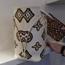 Load image into Gallery viewer, Louis Vuitton Vintage Wild At Heart Neverfull MM Empreinte Leather With Pochette

