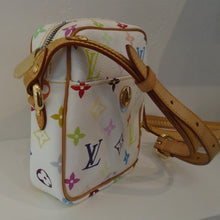 Load image into Gallery viewer, Louis Vuitton Vintage White Monogram Murakami Rift Camera Bag
