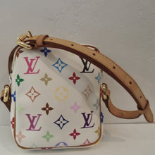 Load image into Gallery viewer, Louis Vuitton Vintage White Monogram Murakami Rift Camera Bag
