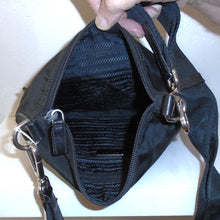 Load image into Gallery viewer, Prada Vintage Large Nylon Top Zip Messenger
