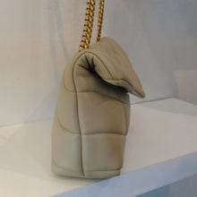 Load image into Gallery viewer, YSL Beige Puffer Napa Lambskin/Chevron
