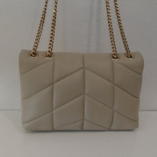 Load image into Gallery viewer, YSL Beige Puffer Napa Lambskin/Chevron
