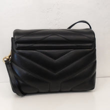 Load image into Gallery viewer, YSL Chevron Mini Lou Lou With Gold Hardware
