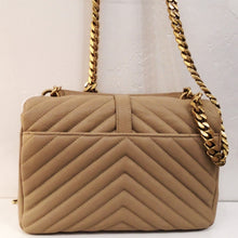 Load image into Gallery viewer, YSL Taupe Medium College Bag
