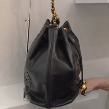 Load image into Gallery viewer, Chanel Vintage Bucket Bag W/Pouch
