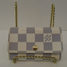 Load image into Gallery viewer, Louis Vuitton Vintage Key Keeper Damier Azure
