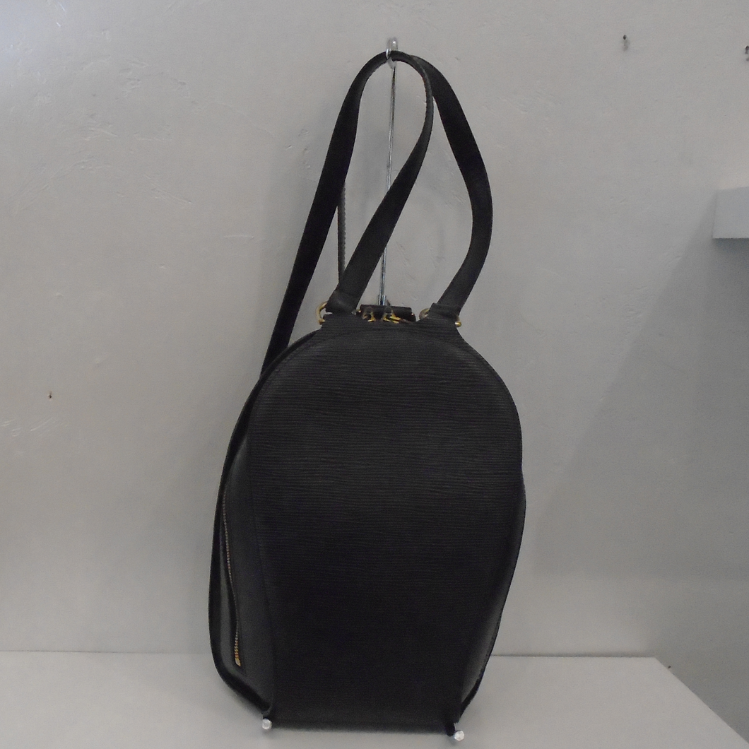 Louis Vuitton Vintage Black Epi Leather PM Backpack