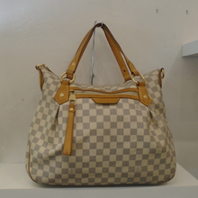 Load image into Gallery viewer, Louis Vuitton Vintage Damier Azur Evora Bag
