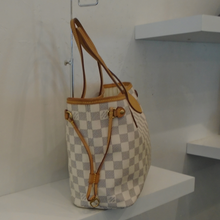 Load image into Gallery viewer, Louis Vuitton Vintage Damier Azur Neverfull PM
