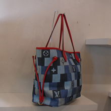 Load image into Gallery viewer, Louis Vuitton Vintage Neverfull MM Denim
