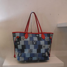 Load image into Gallery viewer, Louis Vuitton Vintage Neverfull MM Denim
