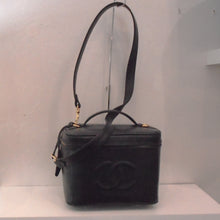 Load image into Gallery viewer, Chanel Vintage Black Caviar Vanity Bag
