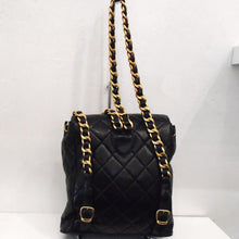 Load image into Gallery viewer, Chanel Vintage Limited Edition Lambskin Backpack
