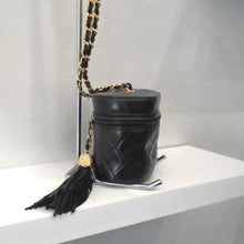 Load image into Gallery viewer, Chanel Vintage Matelasse Lambskin Bag w/Tassel
