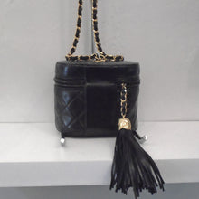 Load image into Gallery viewer, Chanel Vintage Matelasse Lambskin Bag w/Tassel

