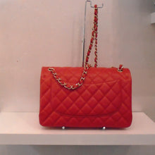Load image into Gallery viewer, Chanel Vintage Red Jumbo Double Flap
