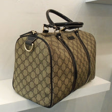 Load image into Gallery viewer, Gucci Vintage Treated Canvas Supreme Handbag

