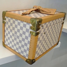 Load image into Gallery viewer, Louis Vuitton Vintage Damier Azur Vanity Trunk
