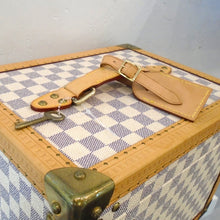 Load image into Gallery viewer, Louis Vuitton Vintage Damier Azur Vanity Trunk
